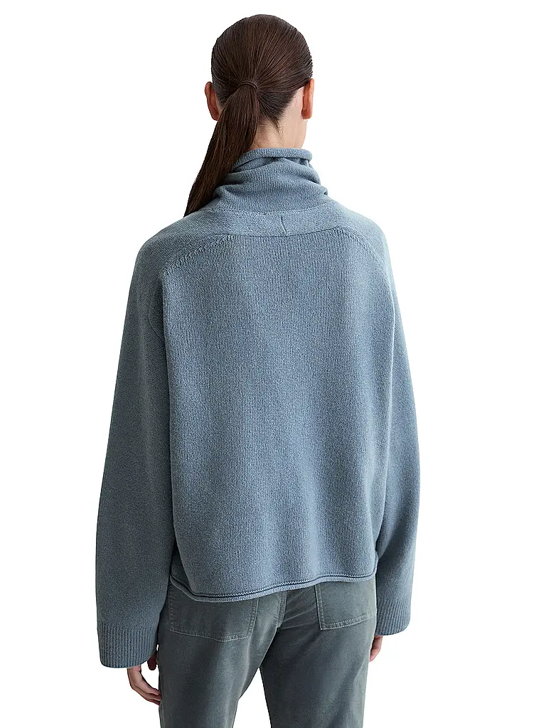MARC O'POLO | Rollkragenpullover  | Blau