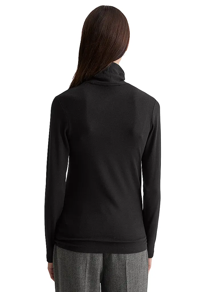 MARC O'POLO | Rollkragenpullover  | schwarz