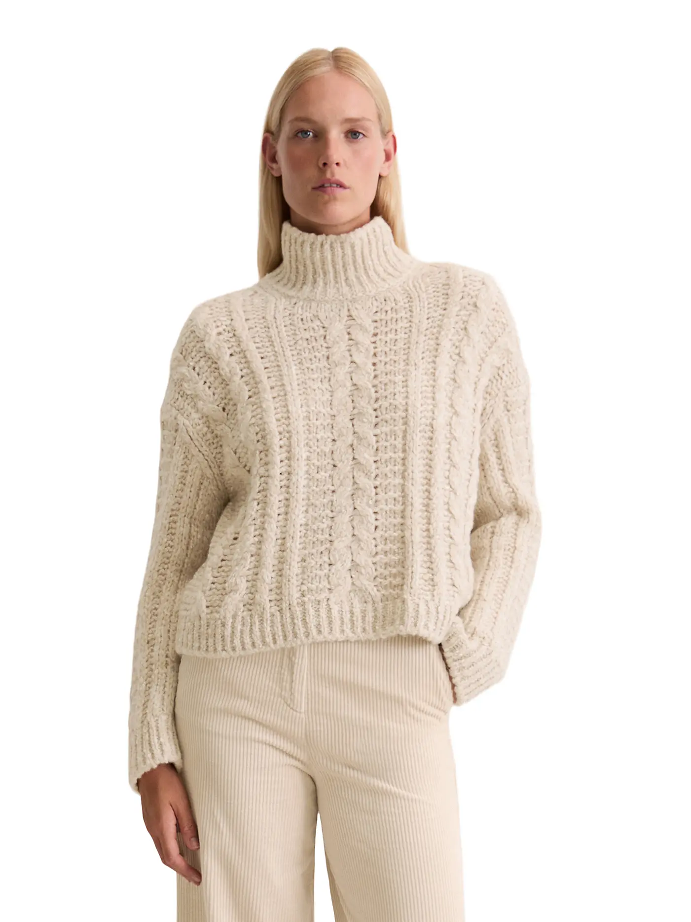MARC O'POLO | Rollkragenpullover  | creme