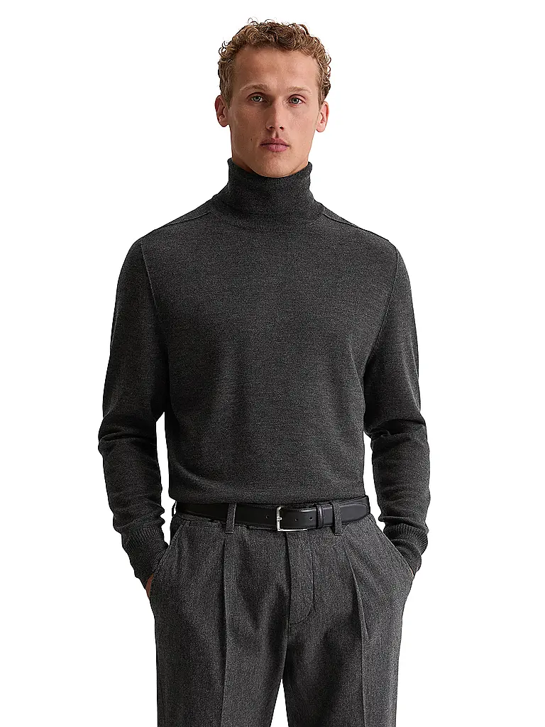 MARC O'POLO | Rollkragenpullover  | grau