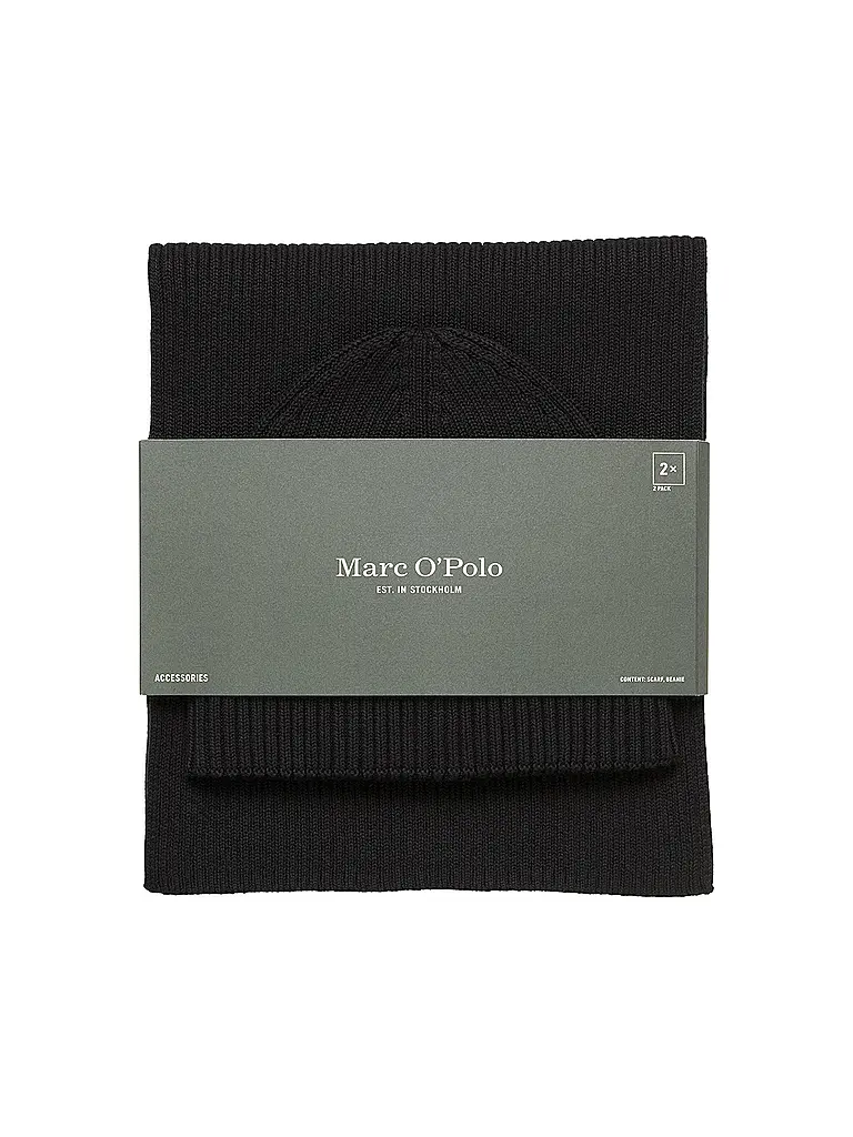 MARC O'POLO | Set 2-teilig Mütze und Schal | 