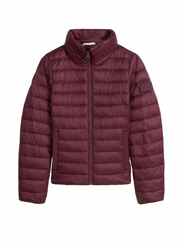 MARC O'POLO | Steppjacke | dunkelrot