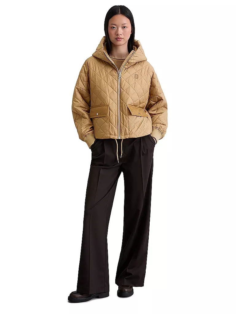 MARC O'POLO | Steppjacke | hellbraun