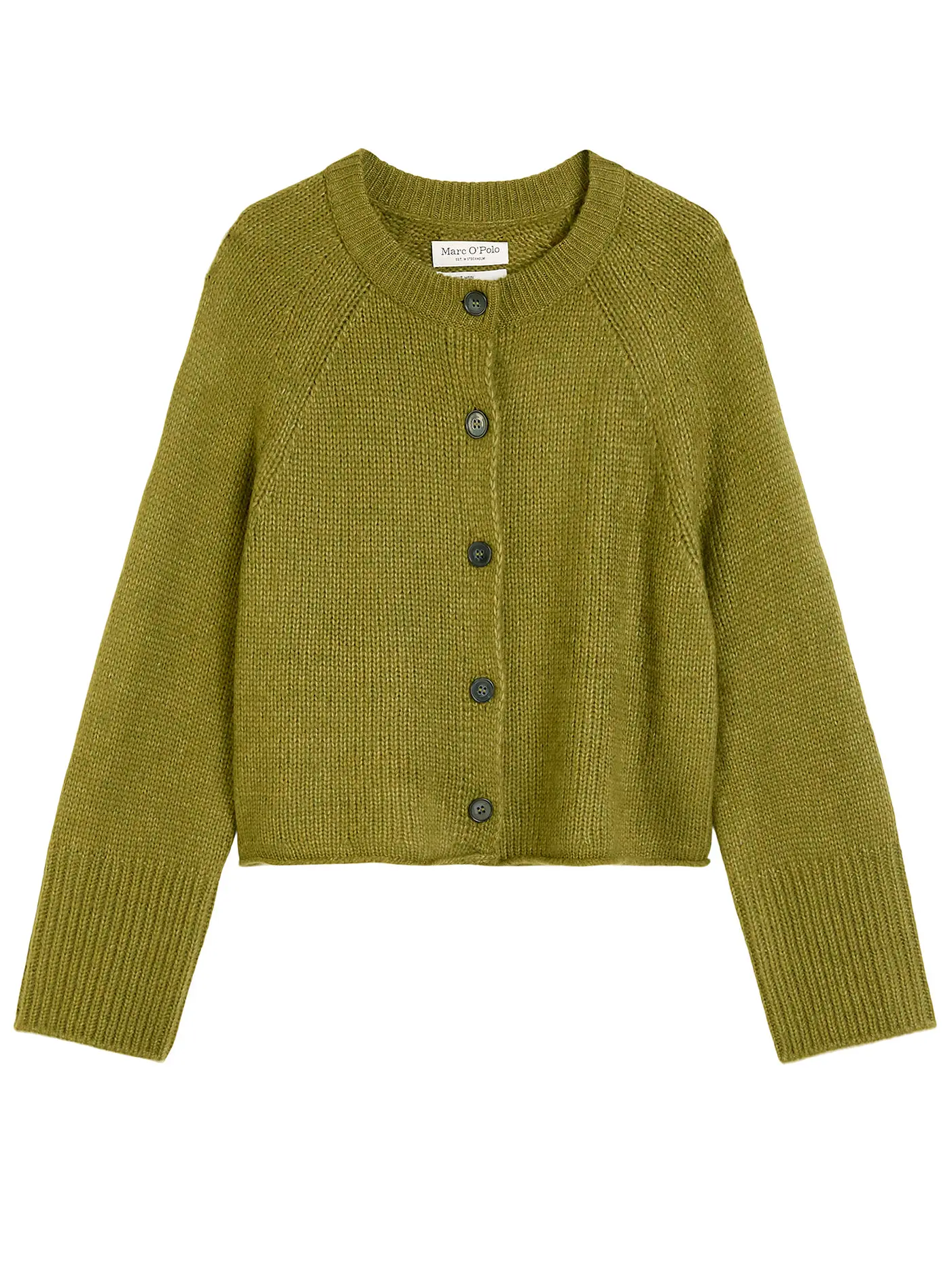 MARC O'POLO | Strickjacke | olive