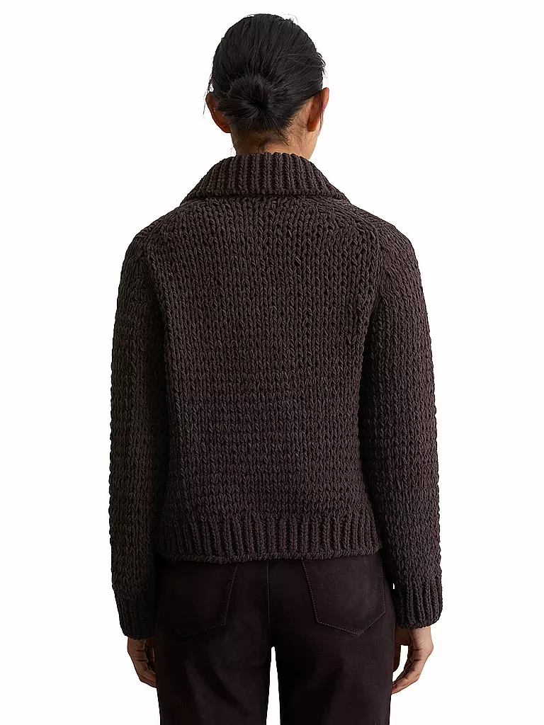 MARC O'POLO | Strickjacke | braun