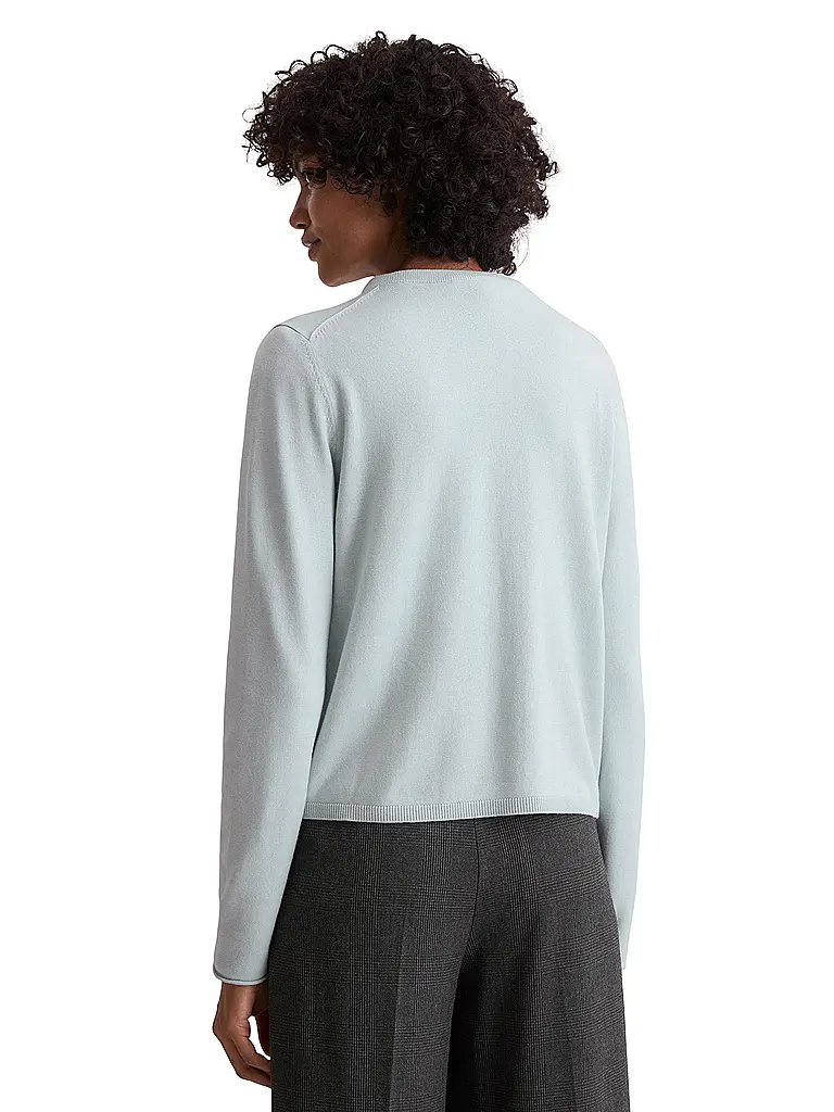 MARC O'POLO | Strickjacke | hellblau