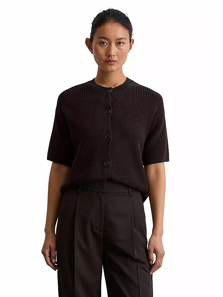 MARC O'POLO | Strickjacke | dunkelblau