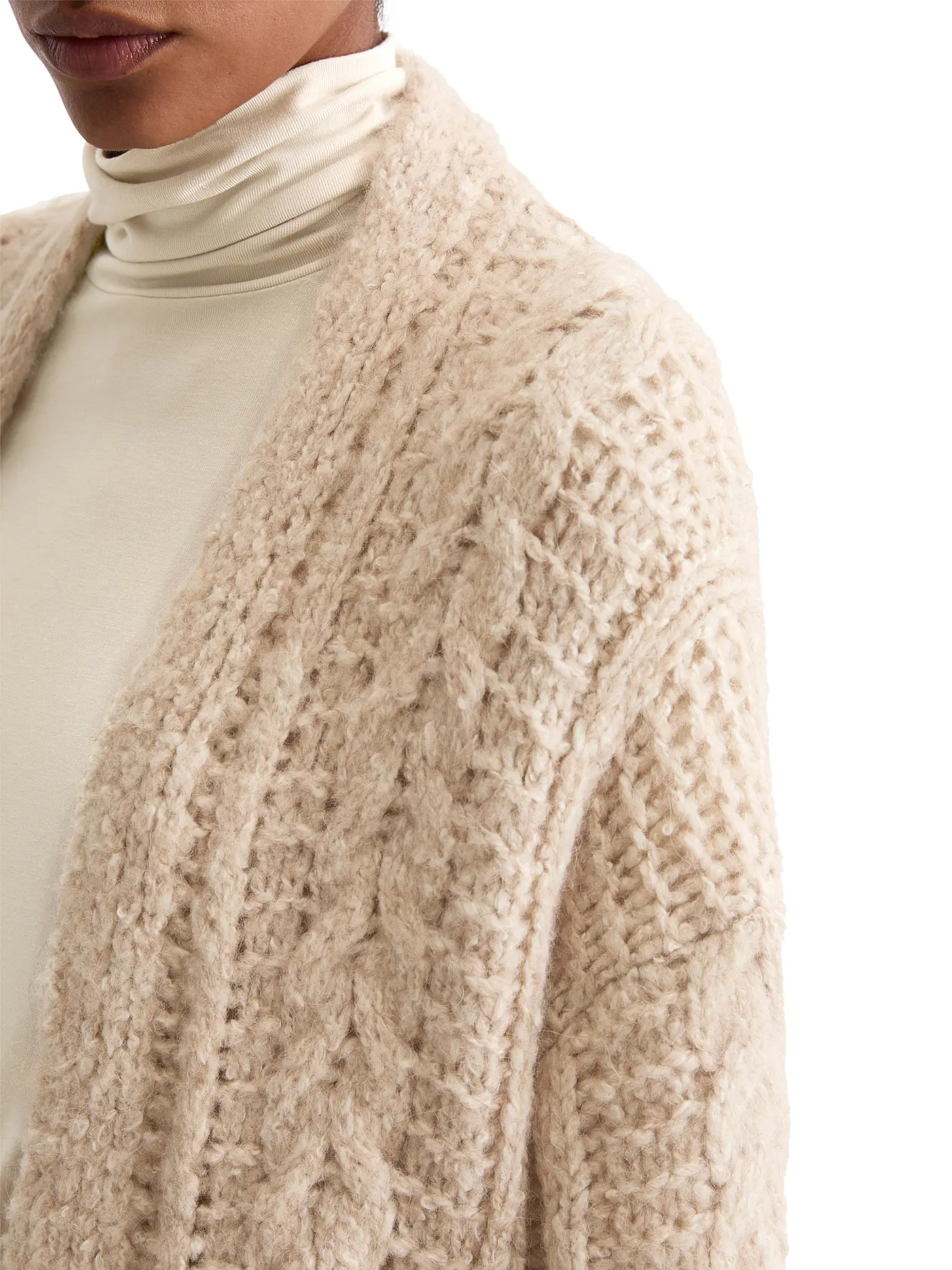 MARC O'POLO | Strickjacke | creme