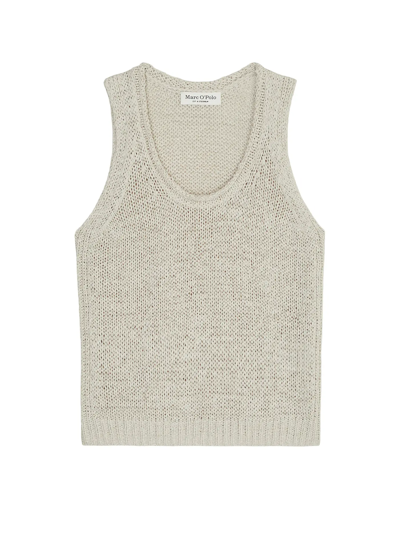 MARC O'POLO | Stricktop | hellgrau