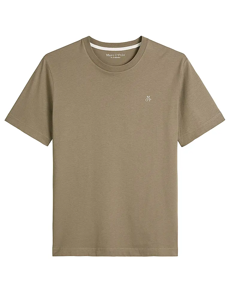 MARC O'POLO | T-Shirt  | braun