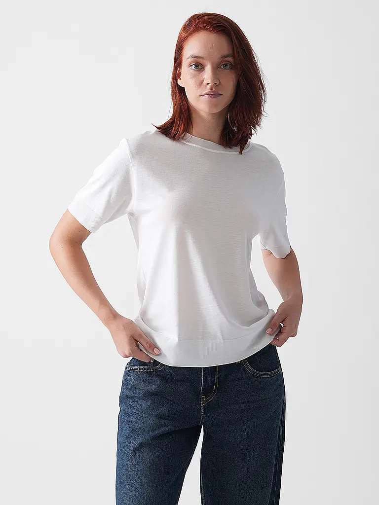MARC O'POLO | T-Shirt  | weiss