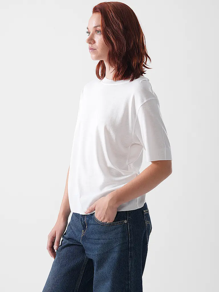MARC O'POLO | T-Shirt  | weiss