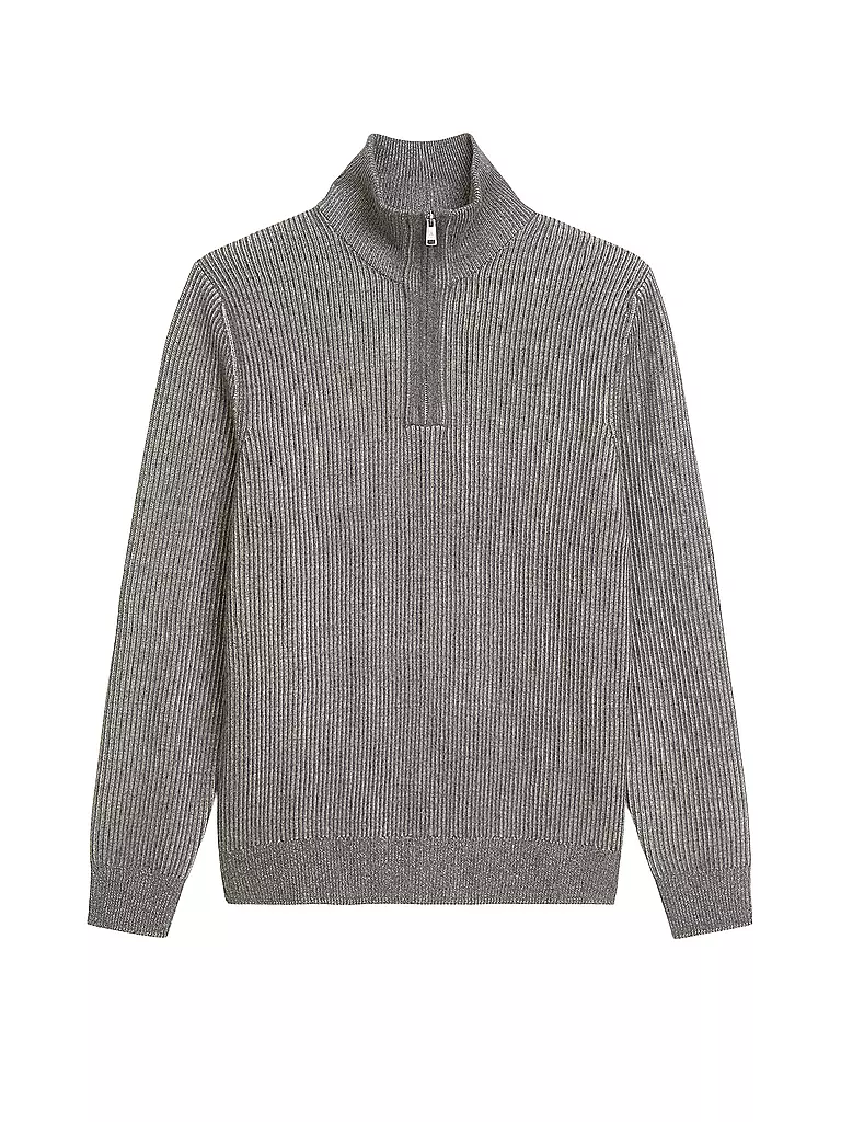 MARC O'POLO | Troyer Pullover  | grau