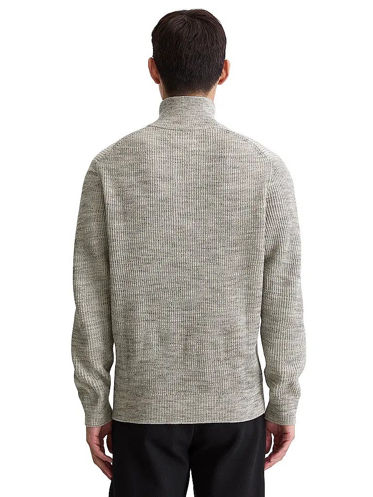 MARC O'POLO | Troyer Pullover  | beige