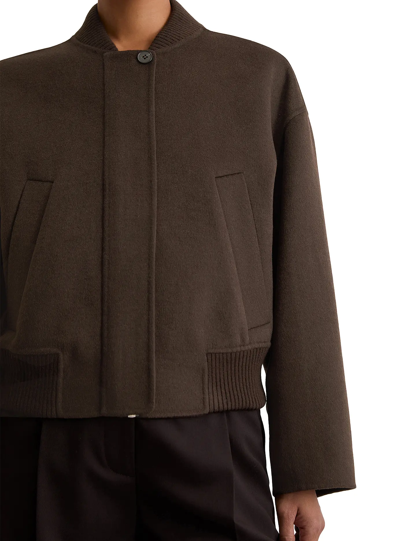 MARC O'POLO | Wolljacke  | braun