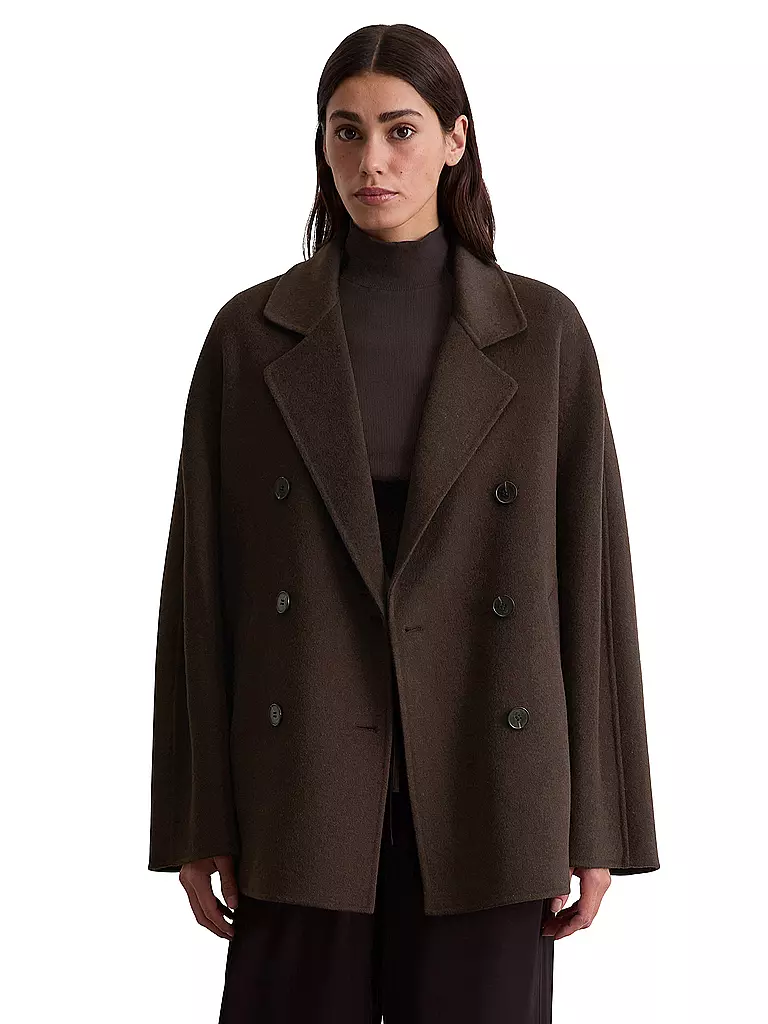 MARC O'POLO | Wolljacke | braun