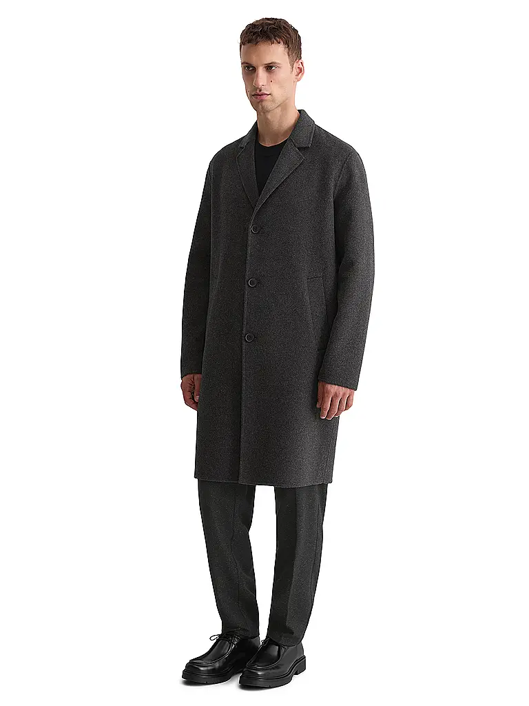 MARC O'POLO | Wollmantel | grau