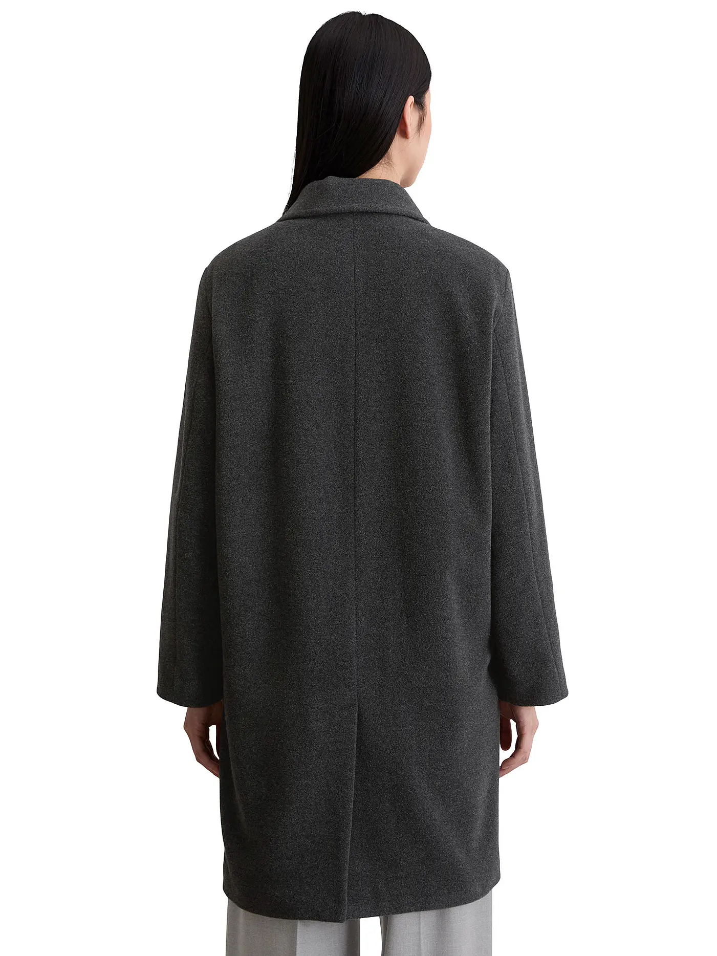 MARC O'POLO | Wollmantel | grau