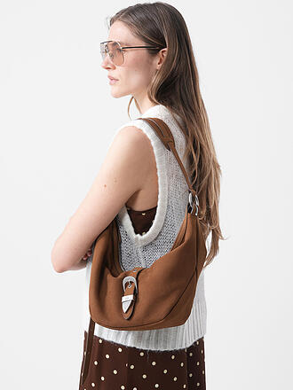 MARGESHERWOOD | Ledertasche - Hobo Bag BELTED HOBO Medium