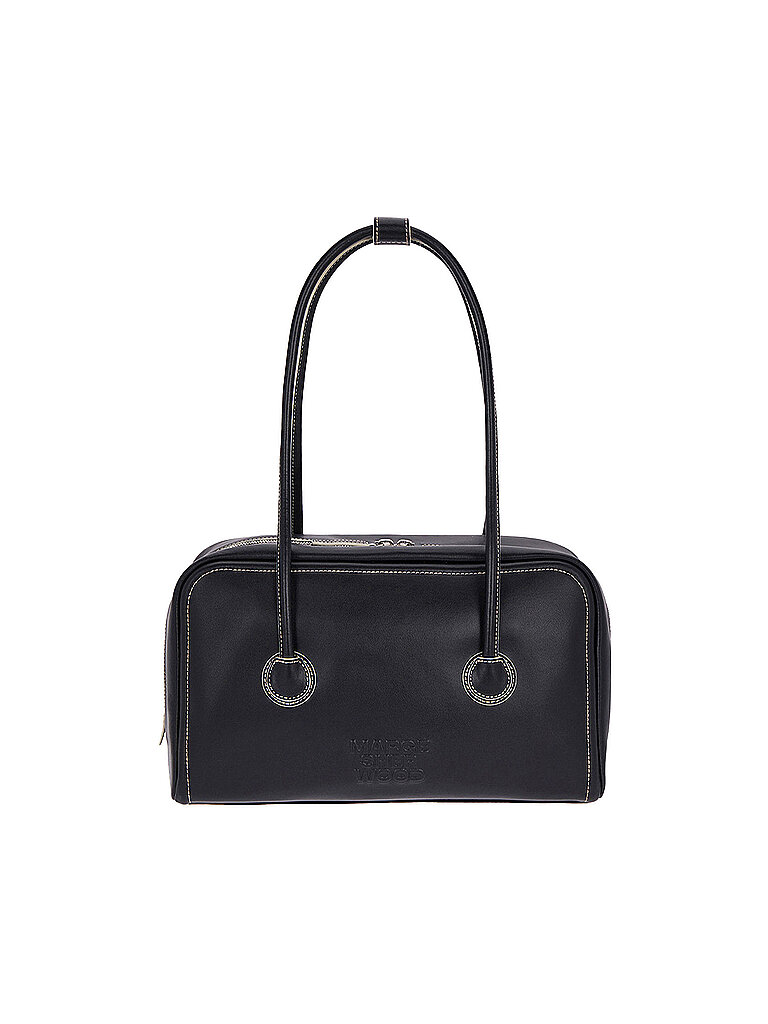MARGESHERWOOD Sac en cuir - Sac à bandoulière SOFT BOSTON noir