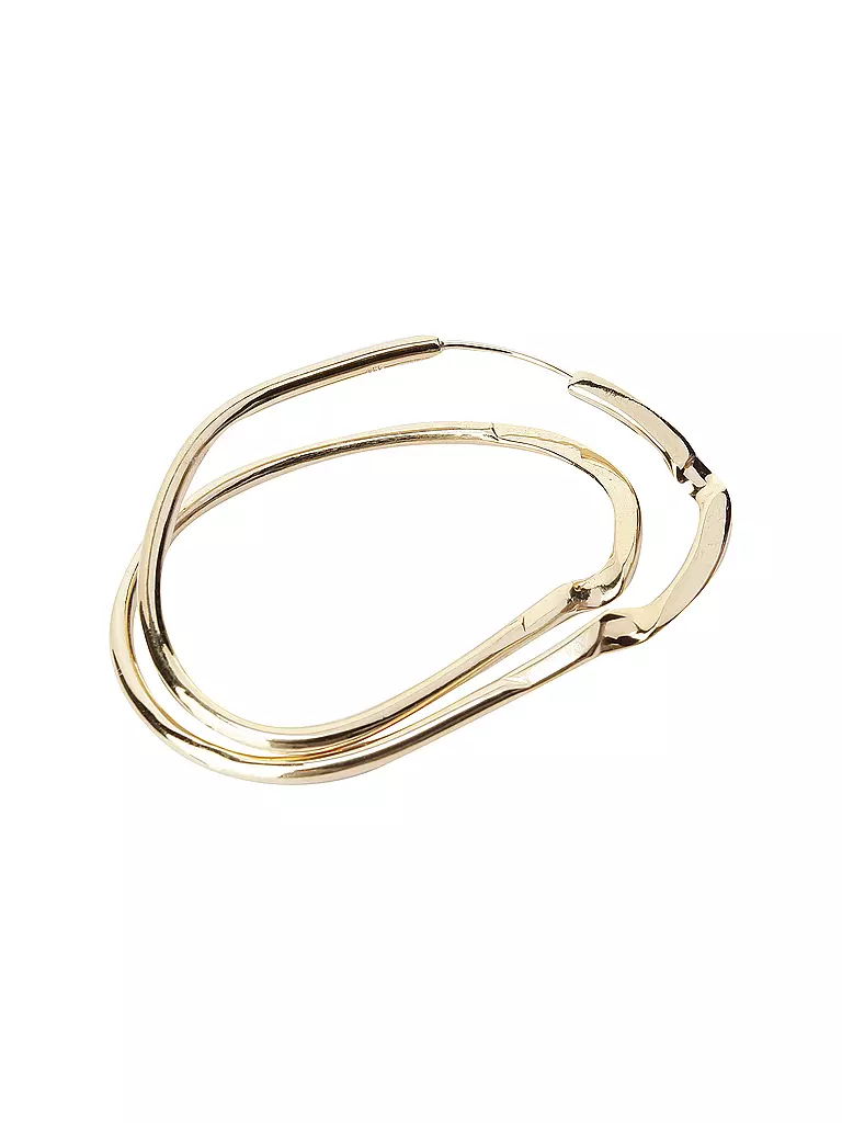 MARIE C. | Ohrring " Double Moment Erring " ( 18 ct Gold Vermeil )  | gold