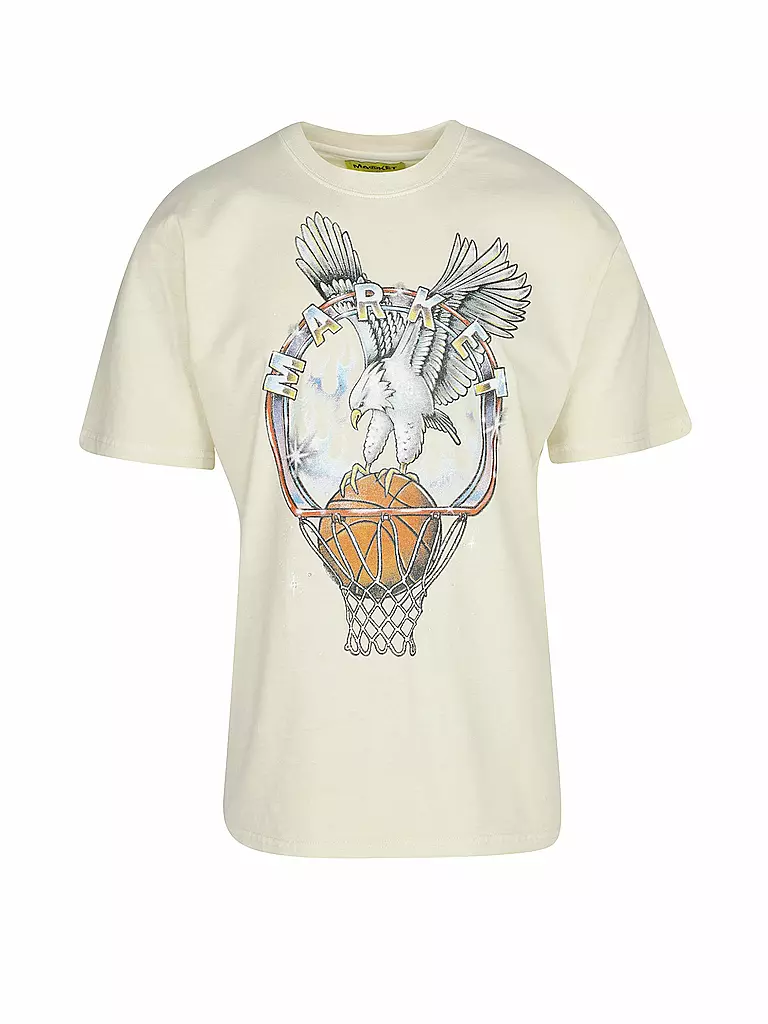 MARKET | T-Shirt DUNKING EAGLE | beige