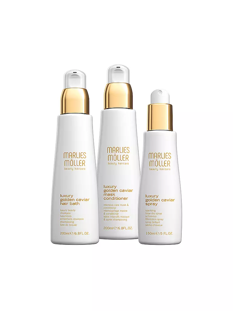 MARLIES MÖLLER | Haarpflege - Luxury Golden Caviar Set 2x200ml / 150ml | keine Farbe