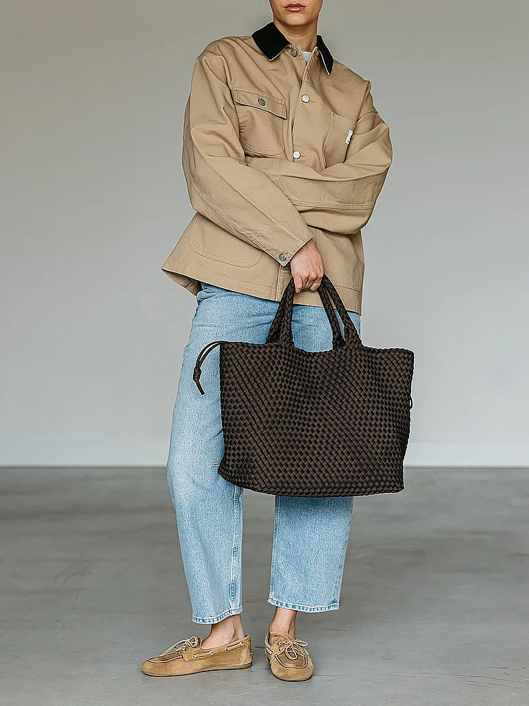 MARREA Bolso - Tote Bag ALWAYS ON THE RUN Large marrón
