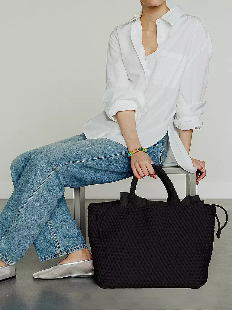 MARREA | Tasche - Tote Bag ALWAYS ON THE RUN Large | schwarz