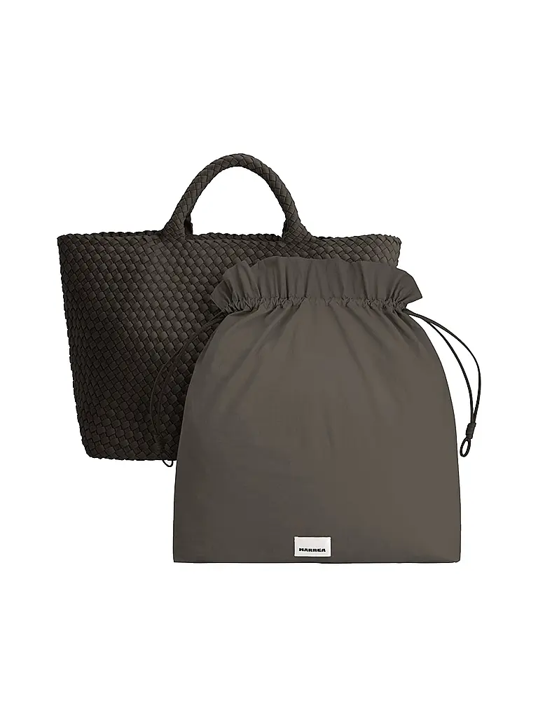 MARREA | Tasche - Tote Bag ALWAYS ON THE RUN Large | braun