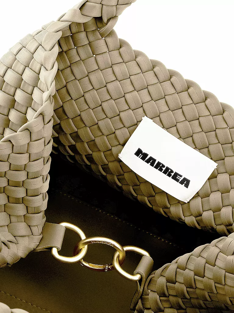 MARREA | Tasche - Tote Bag ALWAYS ON THE RUN Large | hellgrün