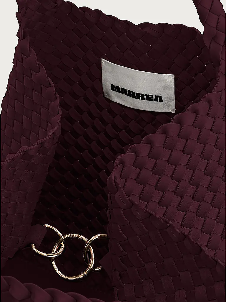 MARREA | Tasche - Tote Bag ALWAYS ON THE RUN Medium | Dunkelrot