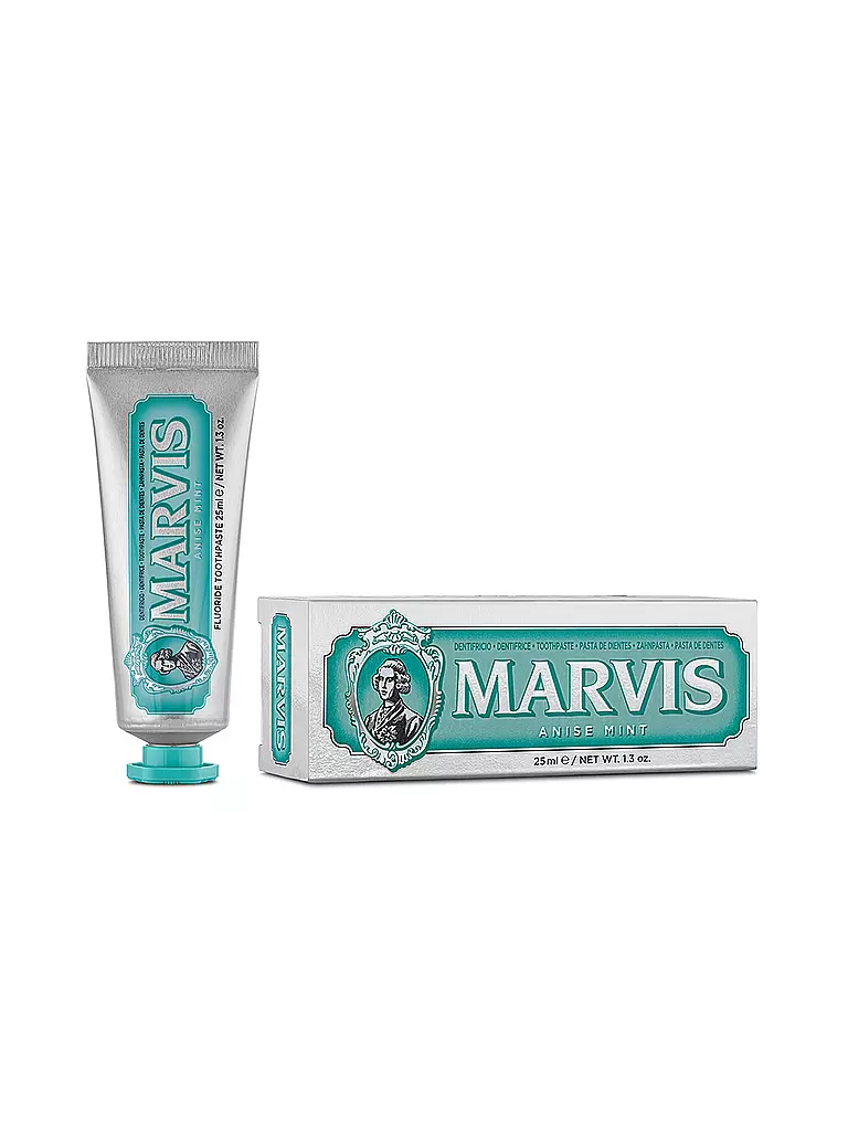 MARVIS | Zahnpasta - Anise Mint 25ml | hellblau