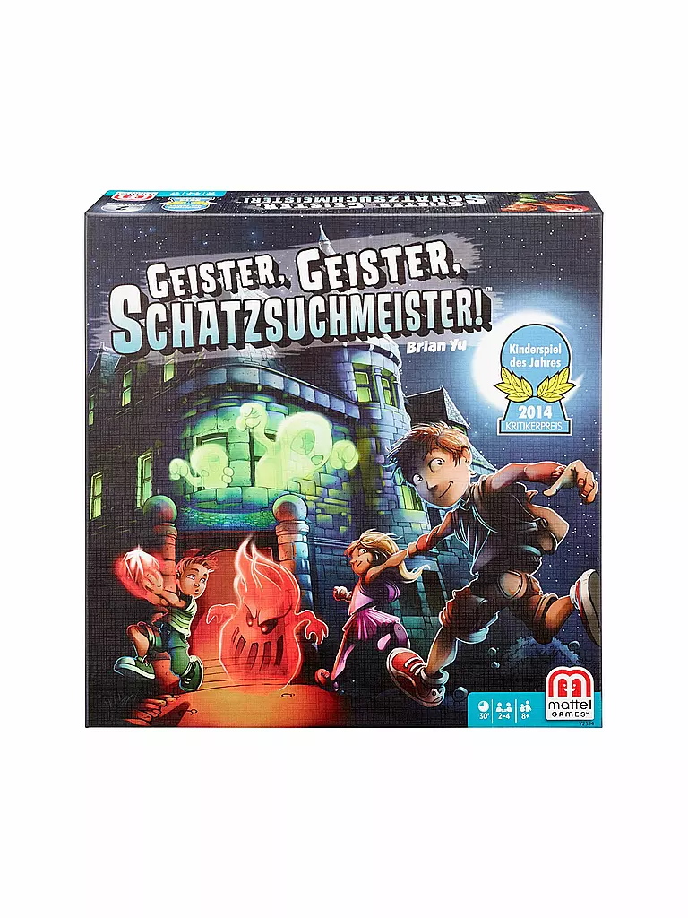 MATTEL  | Geister Geister Schatzsuchmeister | transparent