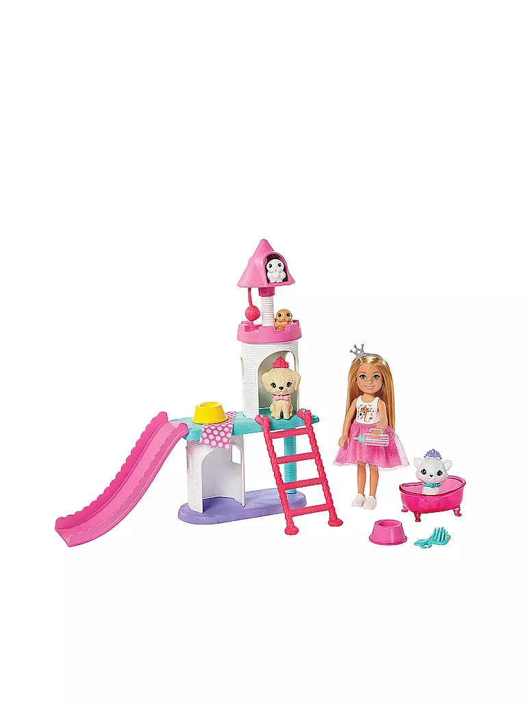 MATTEL | Barbie „Prinzessinnen Abenteuer” Chelsea Haustier Spielset und Puppe | keine Farbe