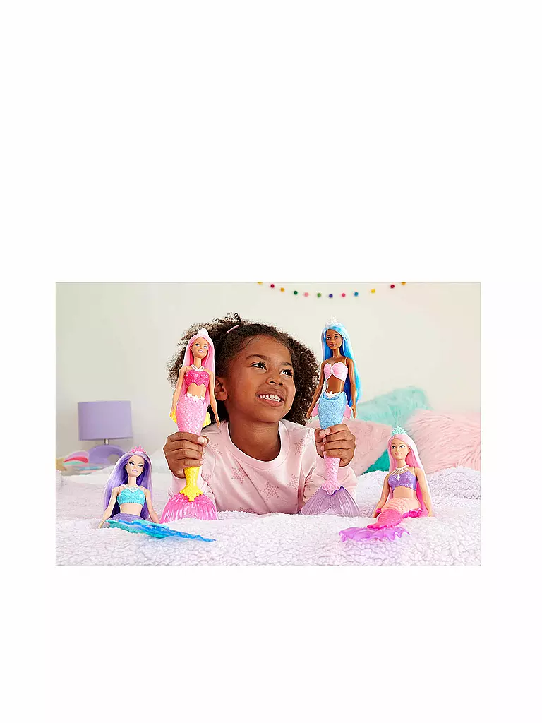 MATTEL | BARBIE - DREAMTOPIA MEERJUNGFRAU PUPPE-PINKE HAA | keine Farbe