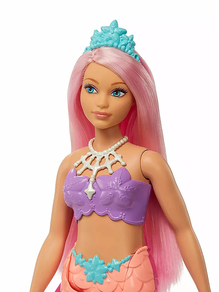 MATTEL | BARBIE - DREAMTOPIA MEERJUNGFRAU PUPPE-ROSA HAAR | keine Farbe