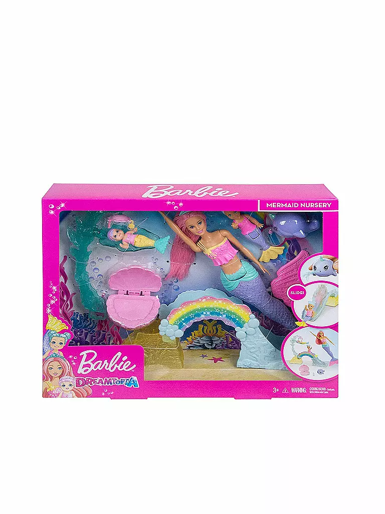 MATTEL | Barbie - Dreamtopia Meerjungfrauen Pupen mit Spielplatz | keine Farbe