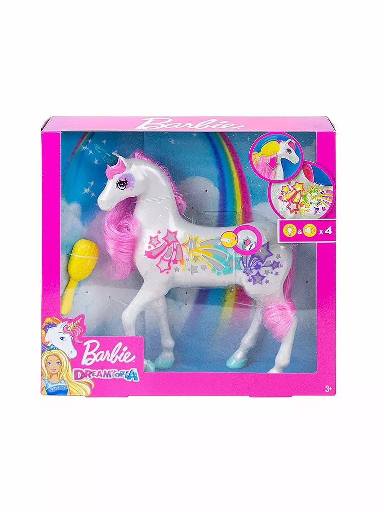 MATTEL | Barbie - Dreamtopia Regenbogen-Haarspiel-Einhorn | keine Farbe