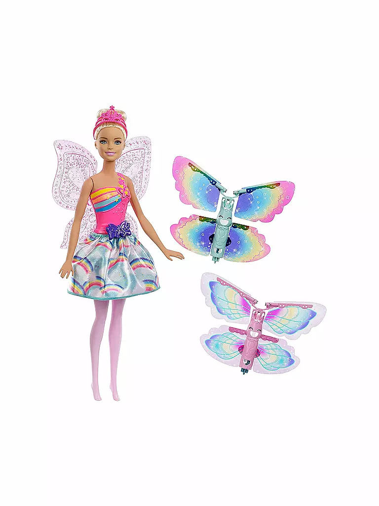 MATTEL | Barbie - Dreamtopia Regenbogen-Königreich Magische Flügel-Fee | 
