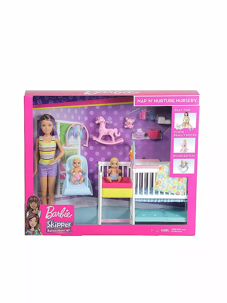 MATTEL | Barbie - Skipper Babysitters Inc. Kinderzimmer Spielset | keine Farbe