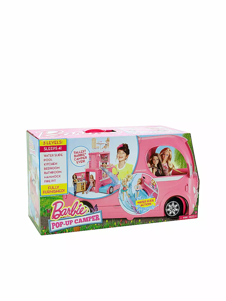 MATTEL | Barbie - Super Ferien-Camper | transparent