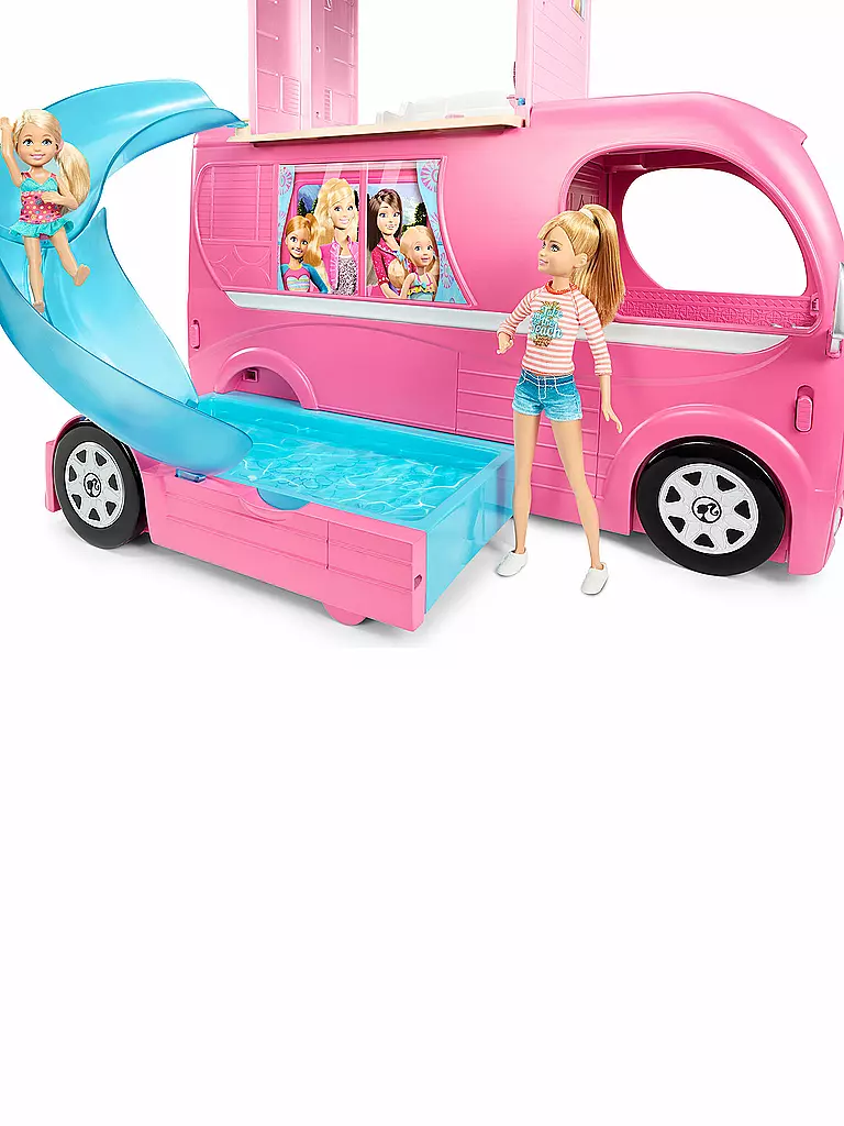 MATTEL | Barbie - Super Ferien-Camper | transparent