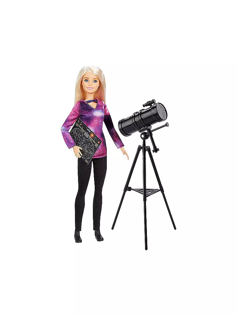 MATTEL | Barbie Astrophysikerin Puppe | transparent