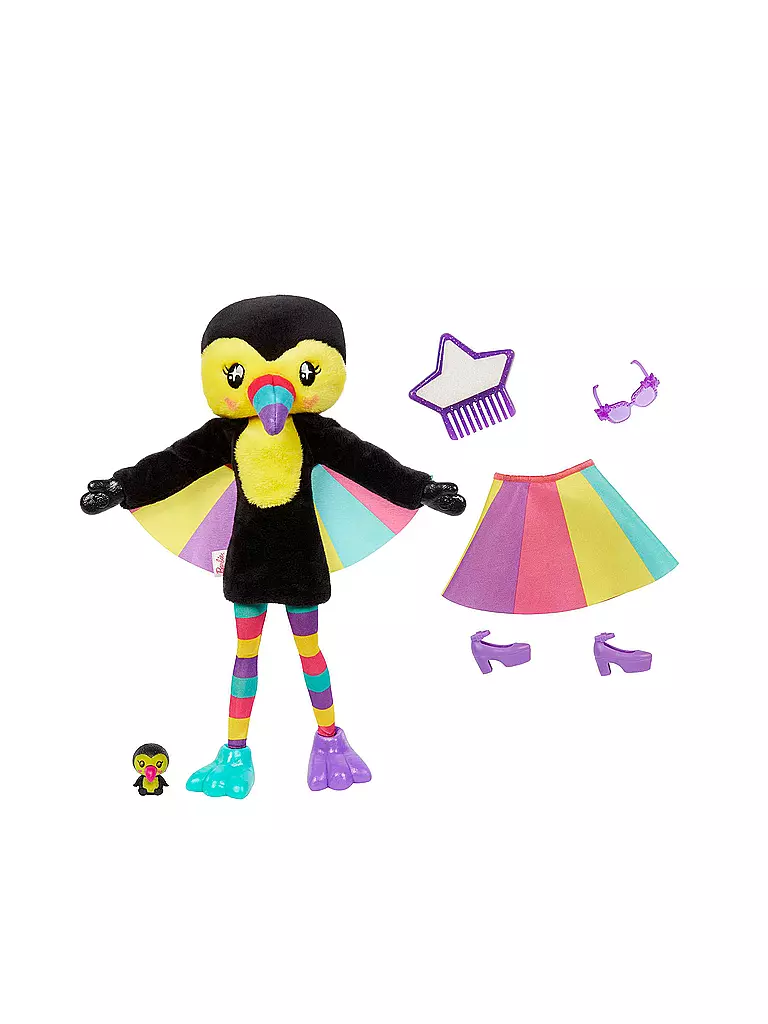 MATTEL | Barbie Color Reveal Jungle Toucan  | keine Farbe