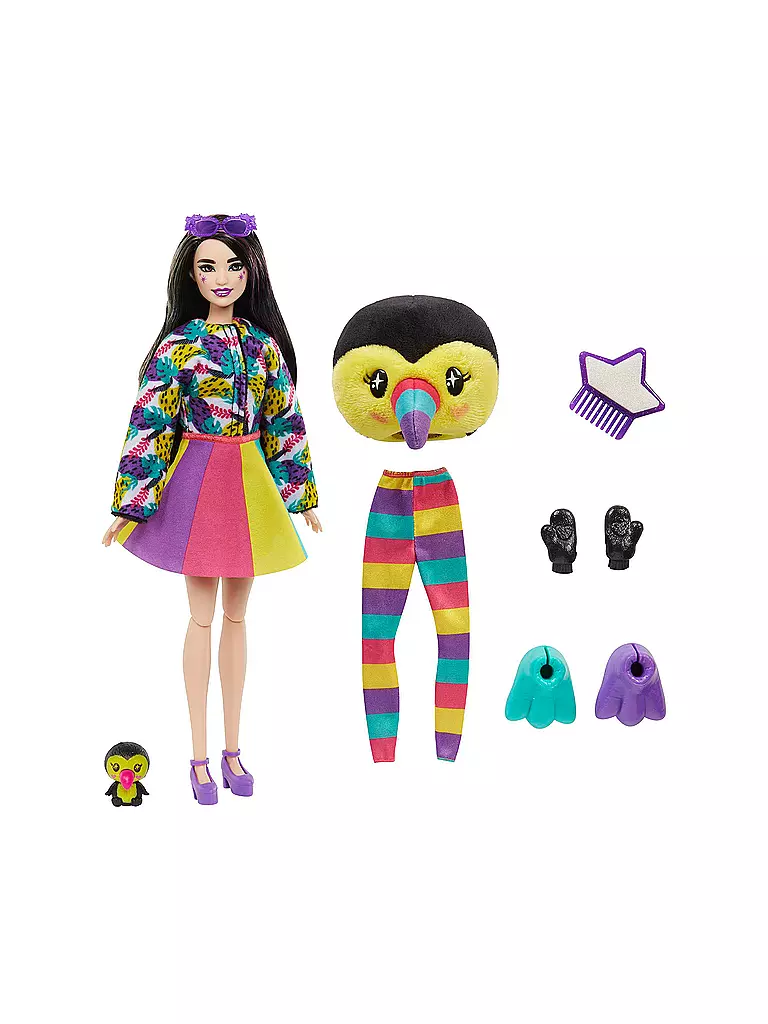 MATTEL | Barbie Color Reveal Jungle Toucan  | keine Farbe
