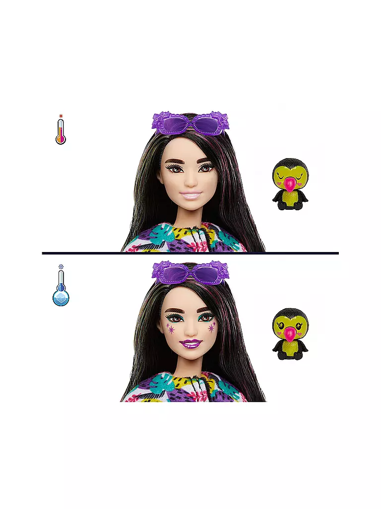 MATTEL | Barbie Color Reveal Jungle Toucan  | keine Farbe