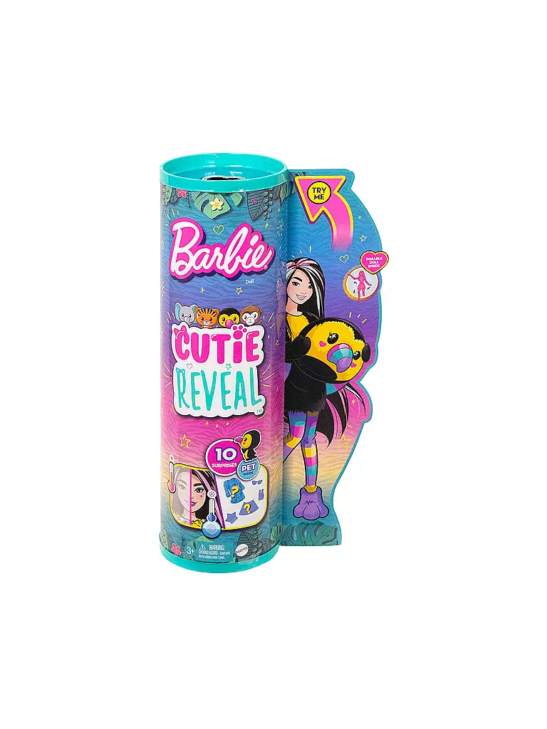 MATTEL | Barbie Color Reveal Jungle Toucan  | keine Farbe