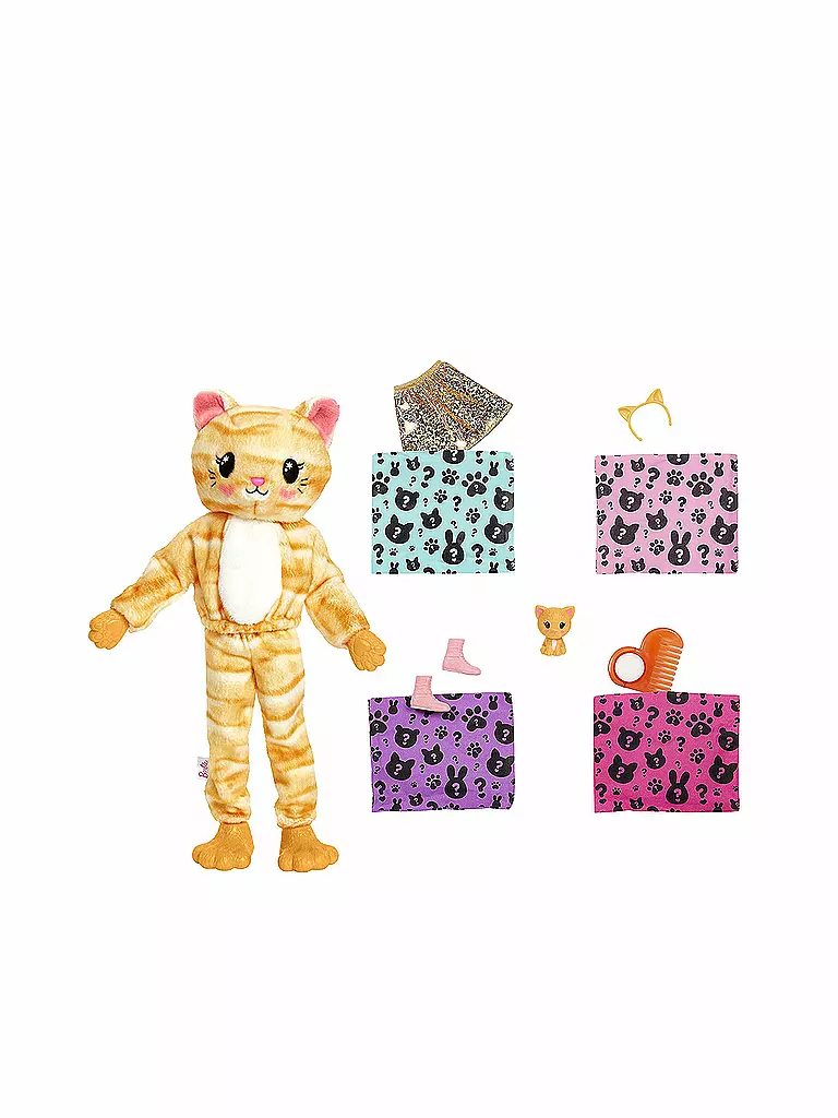 MATTEL | Barbie Cutie Reveal Puppe – Katze | keine Farbe