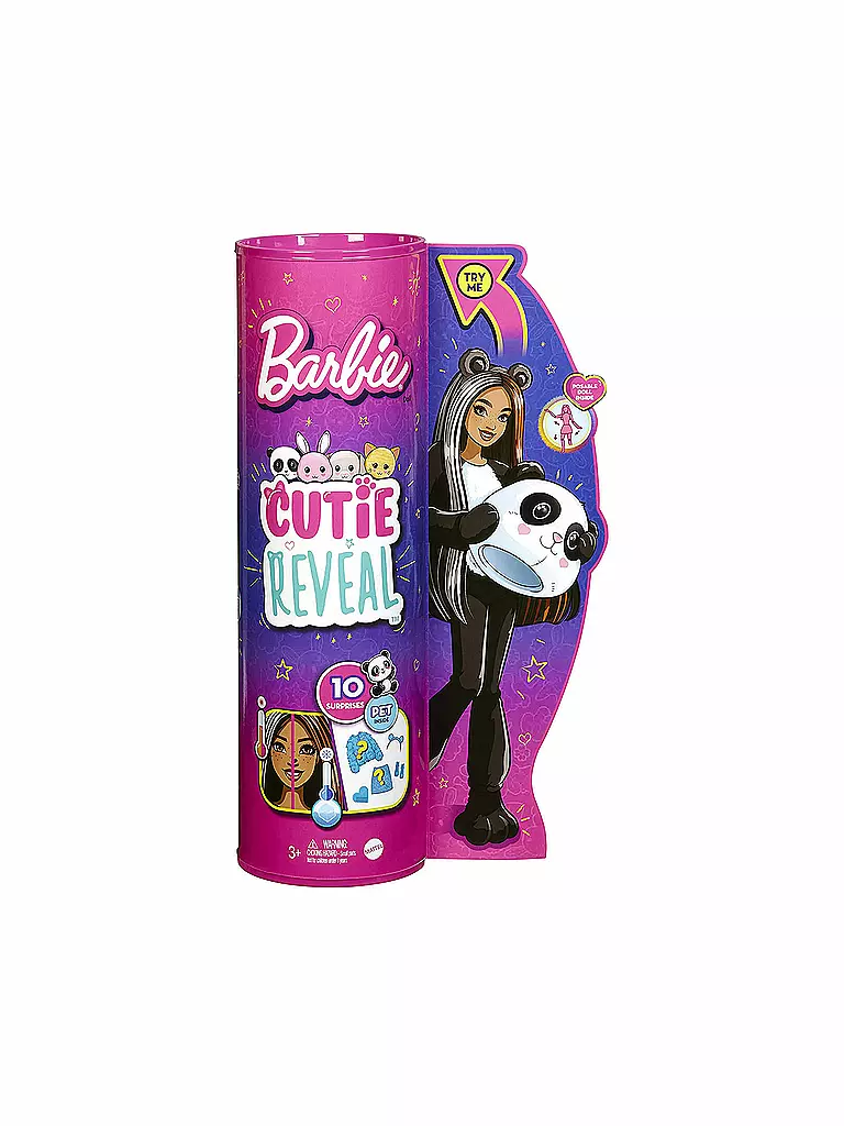 MATTEL | Barbie Cutie Reveal Puppe – Panda | keine Farbe